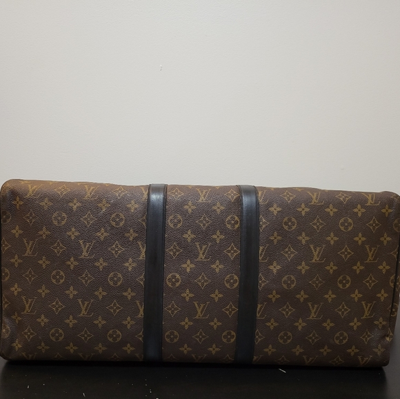*SOLD*Waterproof Keepall 55 Bandouliere Monogram - Picture 5 of 16